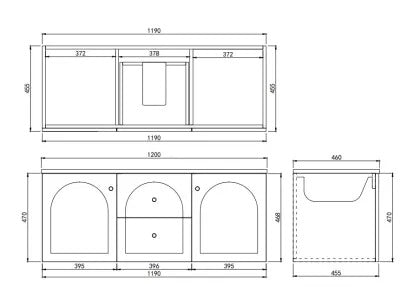 Chester - Wall Hung Vanity