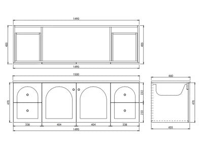 Chester - Wall Hung Vanity