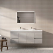 Nova - Wall Hung Vanity with Ceramic Top