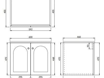 Chester - Wall Hung Vanity