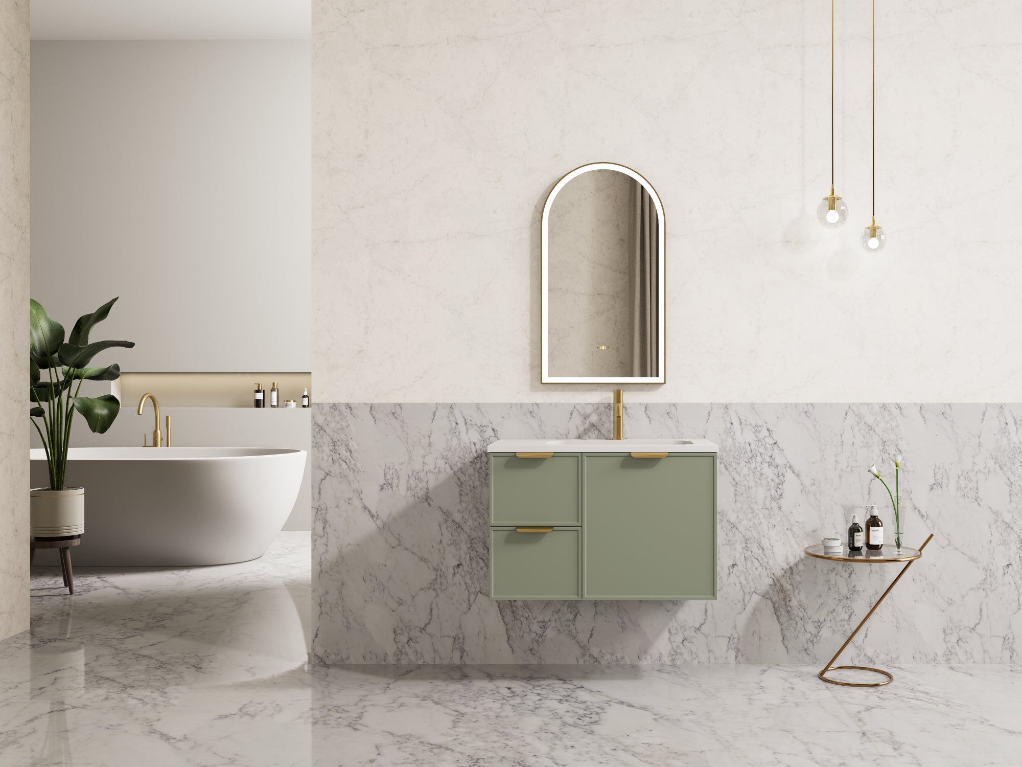 Miami Wall Hung Vanity