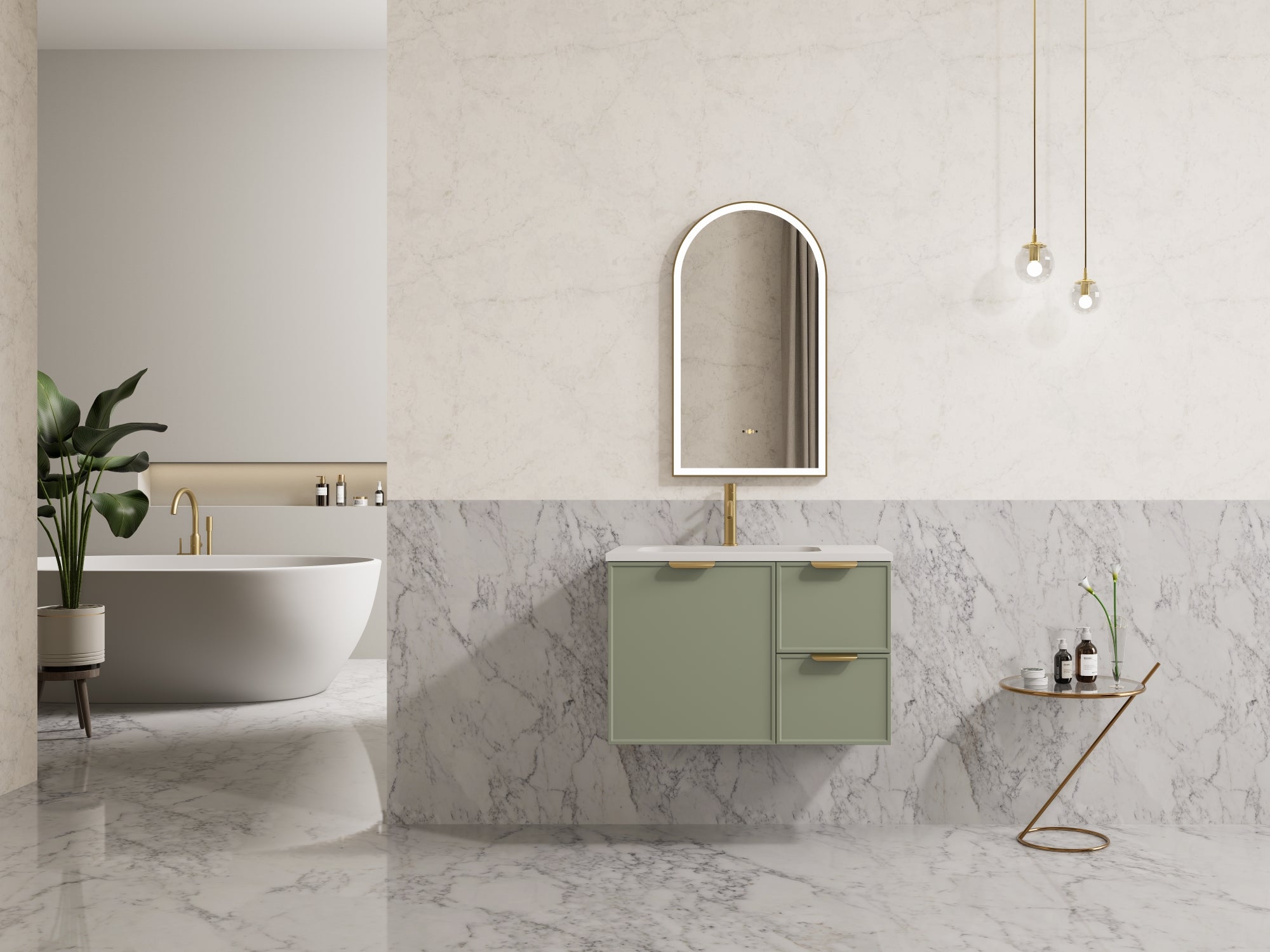 Miami Wall Hung Vanity