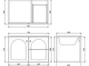 Chester - Wall Hung Vanity