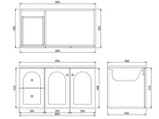 Chester - Wall Hung Vanity