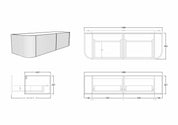 Bronte - Wall Hung Vanity