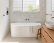 Cascade – Solid Surface Freestanding Bathtub