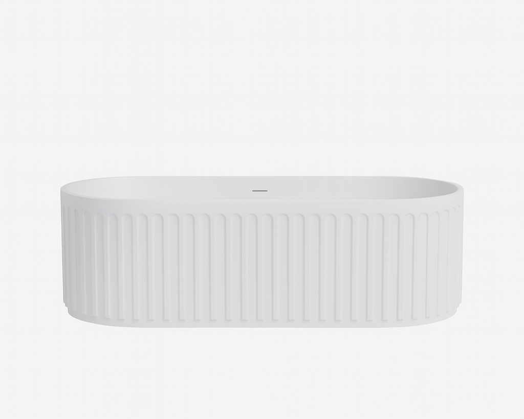 Cascade – Solid Surface Freestanding Bathtub
