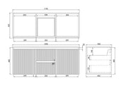 Bellevue Ensuite (Slim) - Wall Hung Vanity