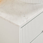 Carrara White Marble Above Counter Stone Top