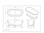 Harrington - Solid Surface Bathtub