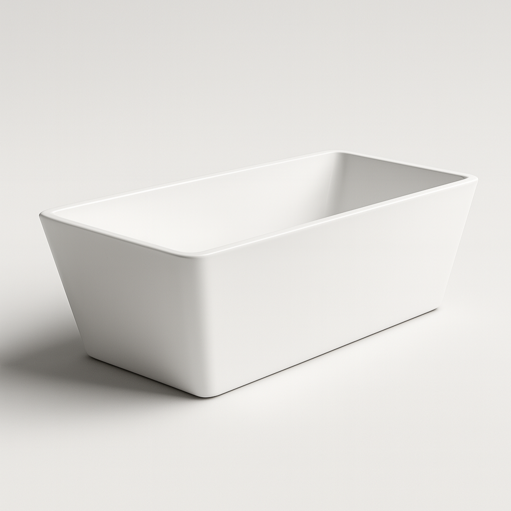Dunton – Gloss White Drop In Bathtub
