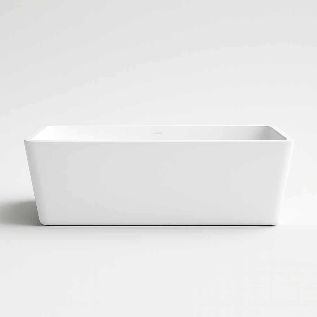 Dunton – Gloss White Drop In Bathtub