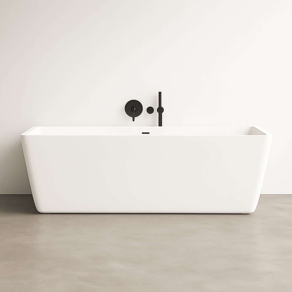 Dunton – Gloss White Drop In Bathtub