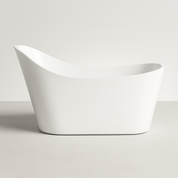 Bevel - Matte White Bathtub