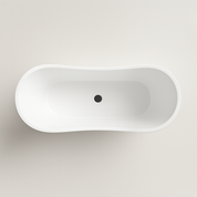 Bevel - Matte White Bathtub