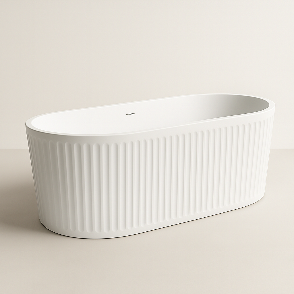 Cascade – Solid Surface Freestanding Bathtub test