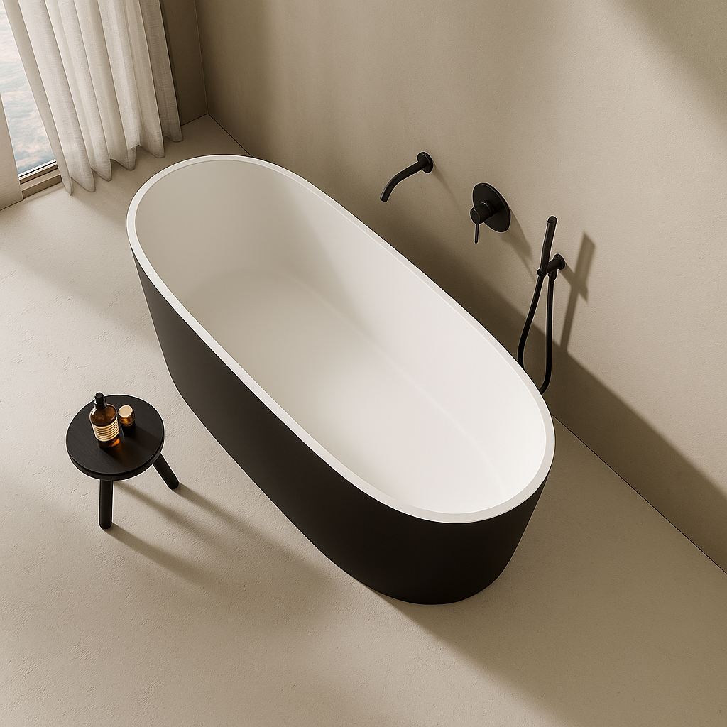 Ovia – B/W Freestanding Bathtub