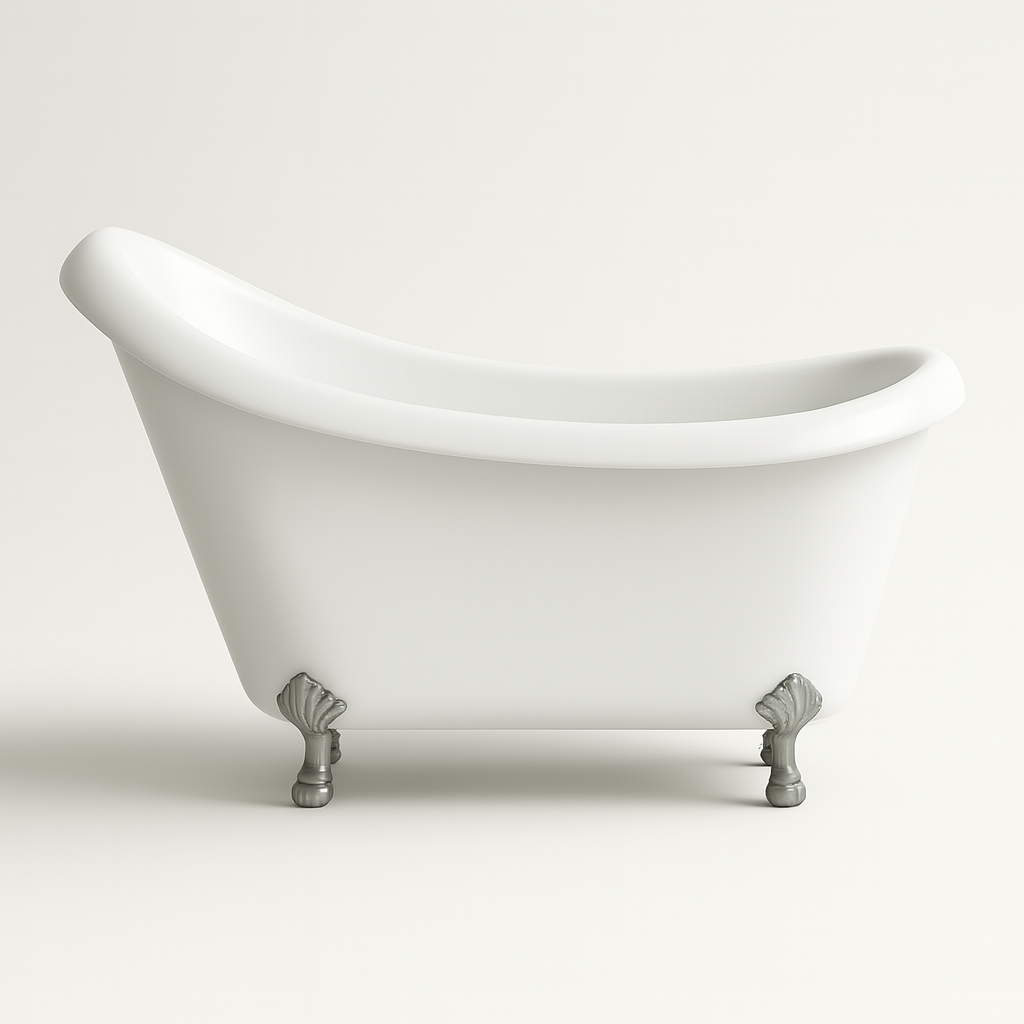 Essence – Gloss White Freestanding Bathtub 1500mm