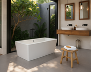 Dunton – Gloss White Drop In Bathtub
