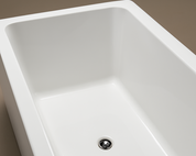 Dunton – Gloss White Drop In Bathtub