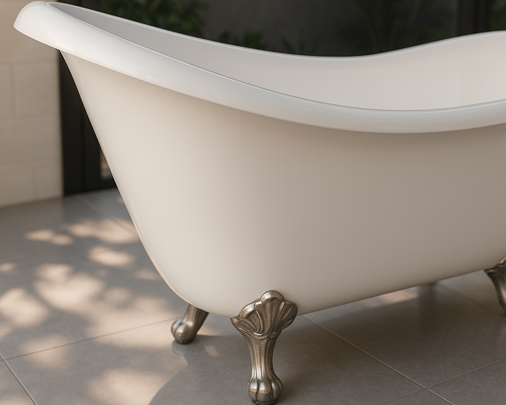 Essence – Gloss White Freestanding Bathtub 1500mm