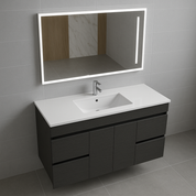 EV Series Wall Hung Vanity with Ceramic Top