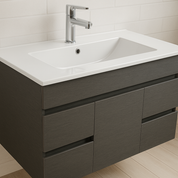 EV Series Wall Hung Vanity with Ceramic Top