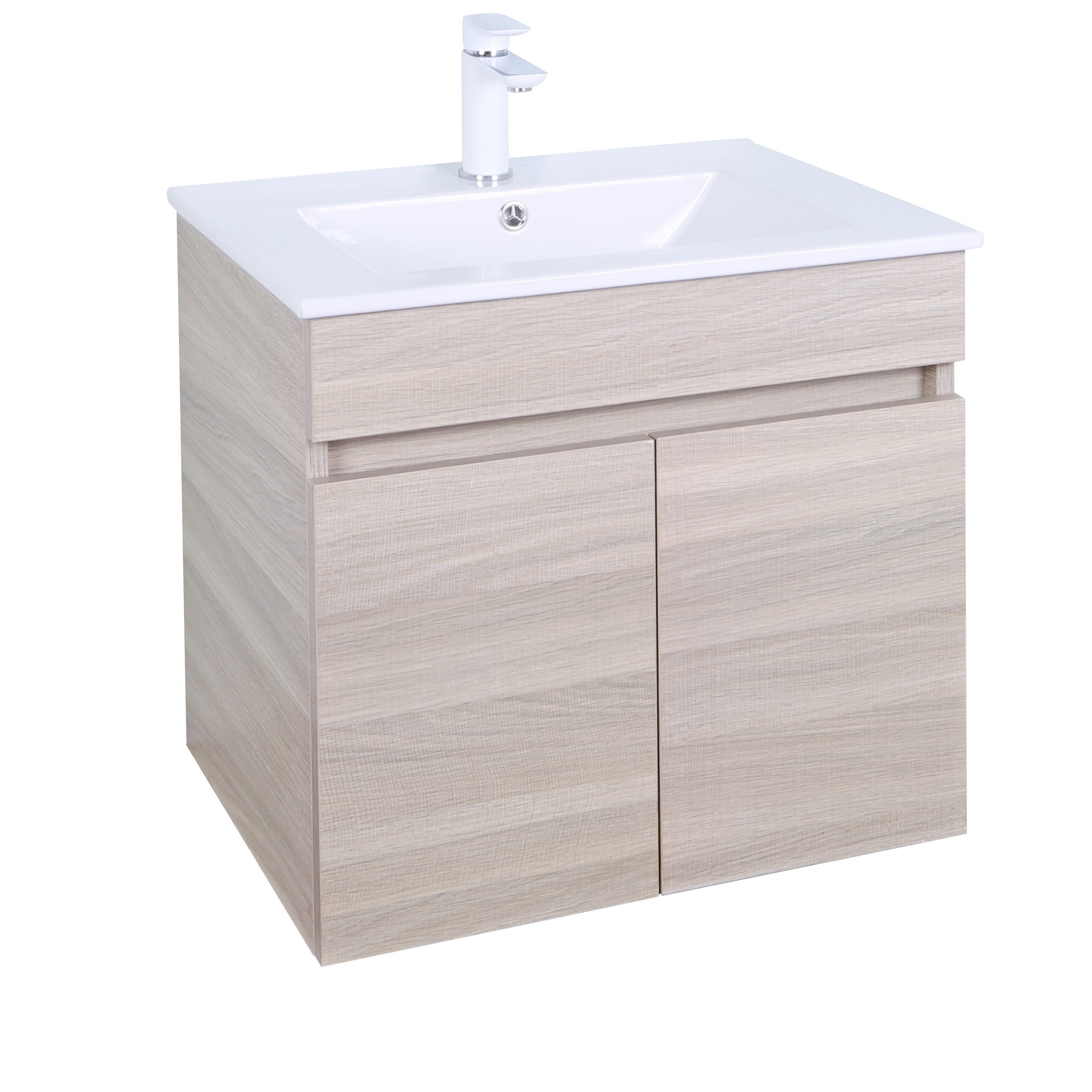 EV Series Wall Hung Vanity with Ceramic Top