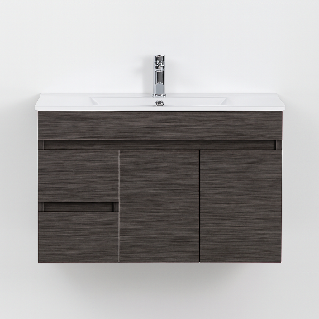 EV Series Wall Hung Vanity with Ceramic Top