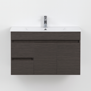 EV Series Wall Hung Vanity with Ceramic Top