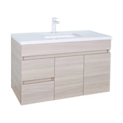 EV Series Wall Hung Vanity with Ceramic Top
