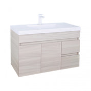 EV Series Wall Hung Vanity with Ceramic Top
