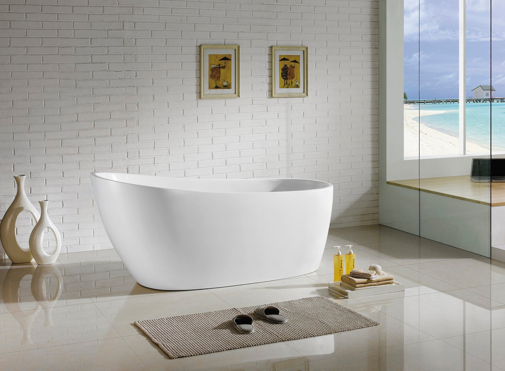 Hamiton - 1700mm Freestanding Bathtub