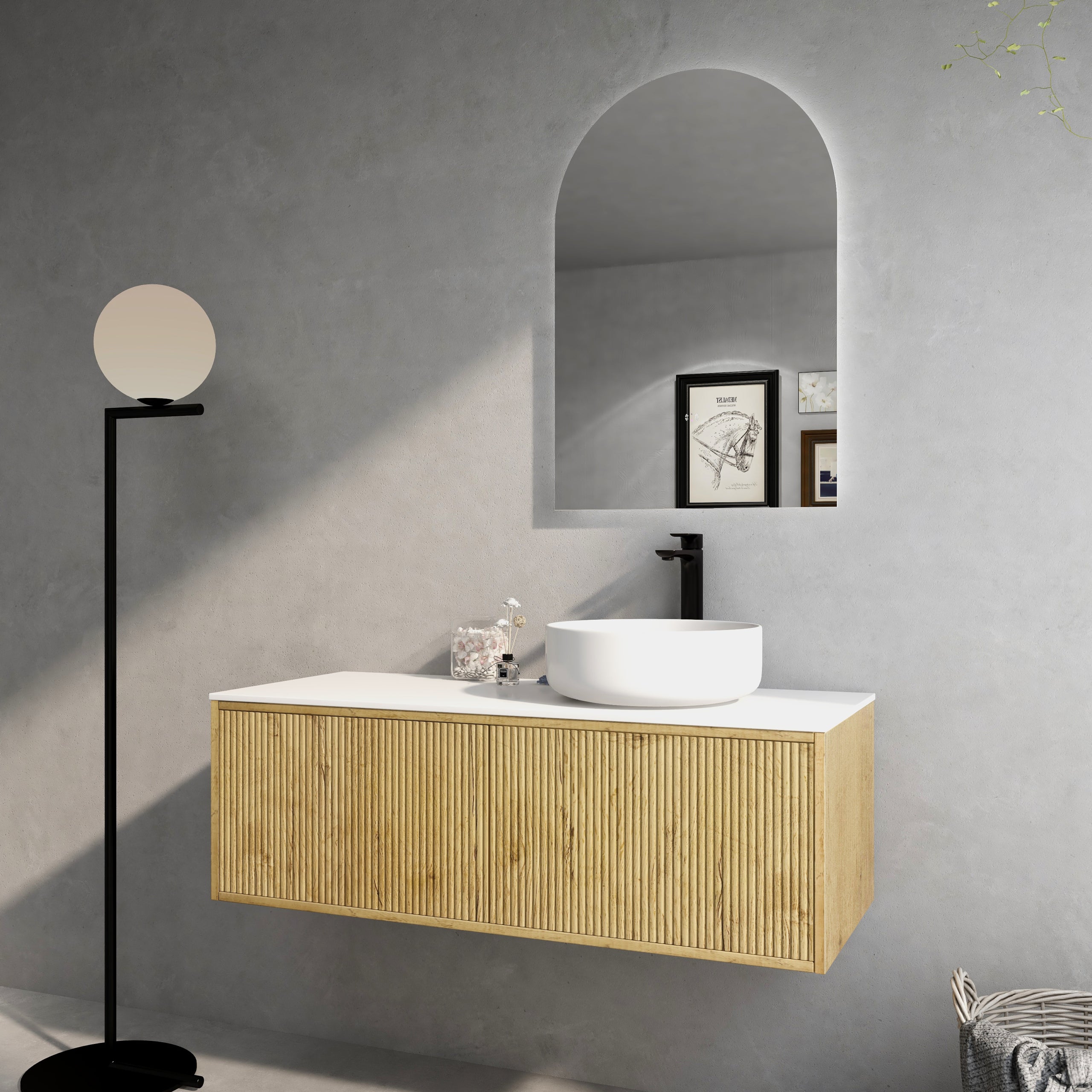 Bellevue Ensuite (Slim) - Wall Hung Vanity