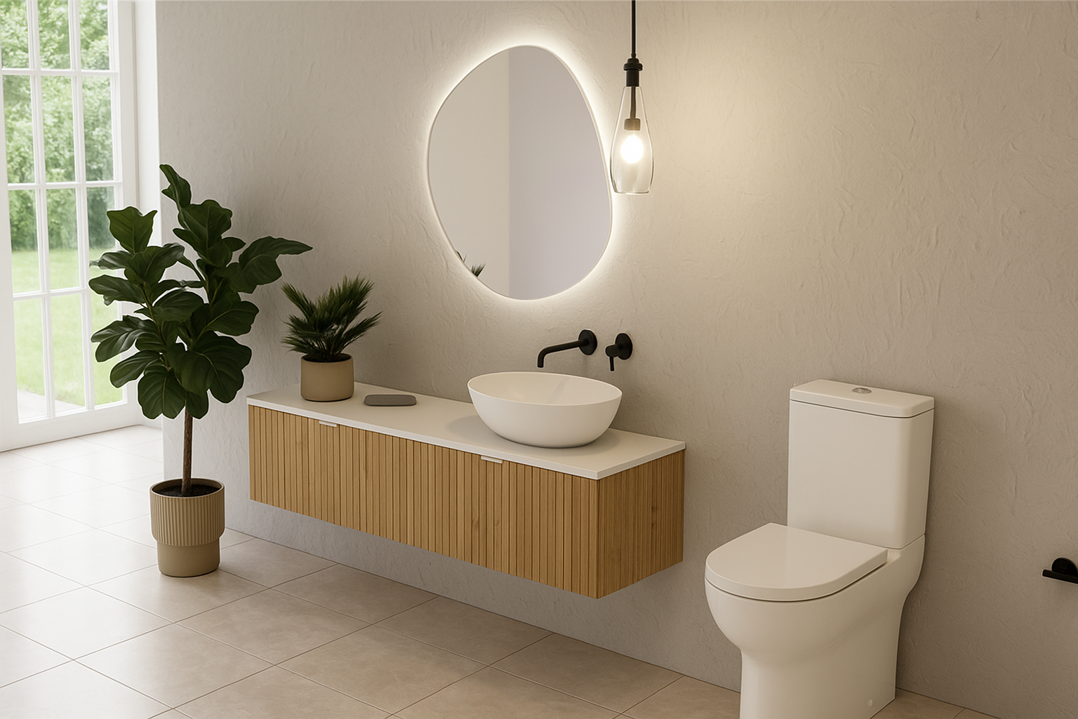 Pola – Back-to-Wall Toilet Suite (KDK005)