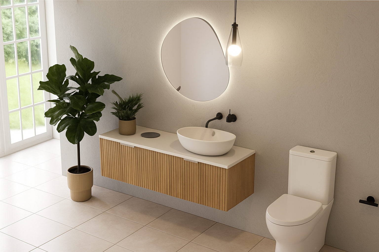 Pola – Back-to-Wall Toilet Suite (KDK005)
