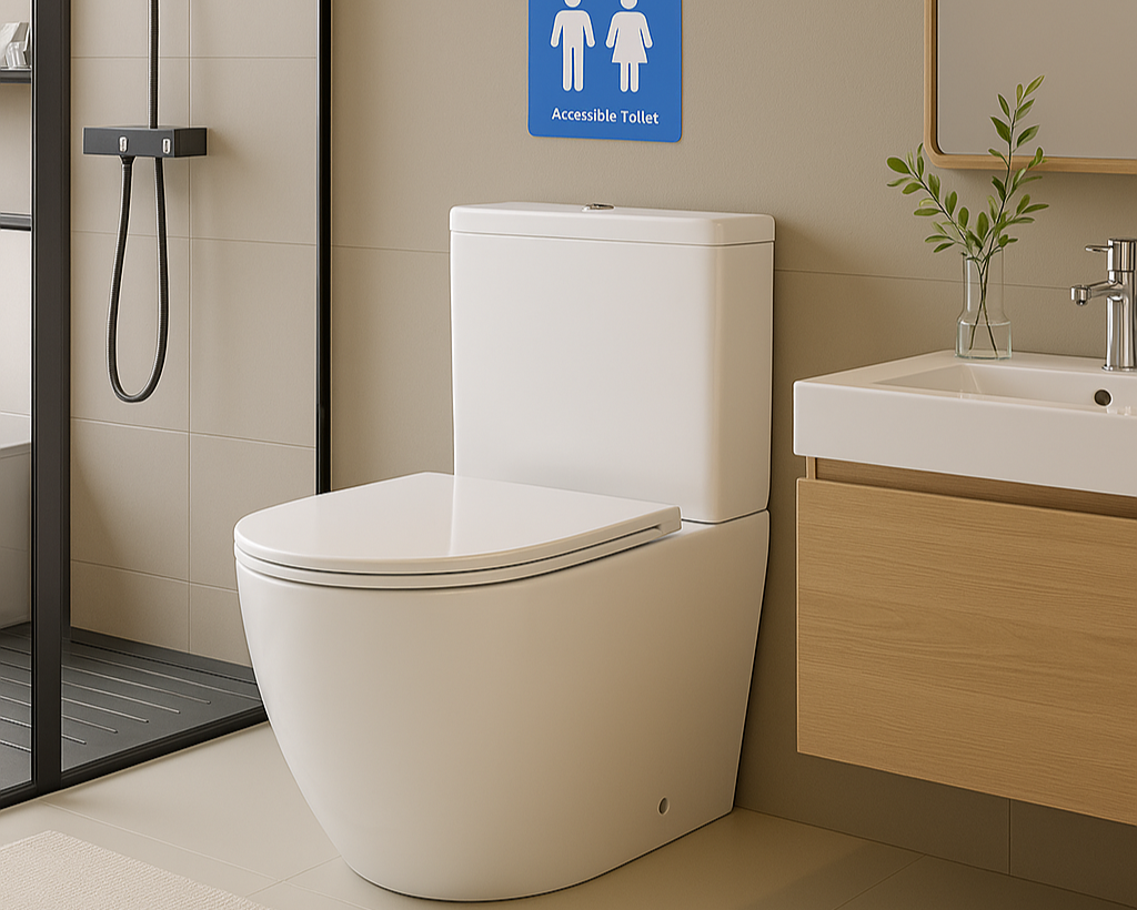 Elvera – Ambulant Box Rim Toilet Suite (KDK021)