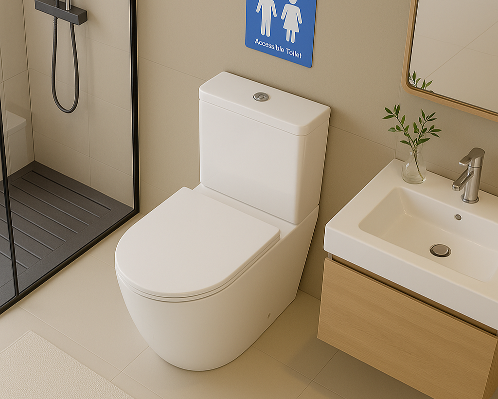 Elvera – Ambulant Box Rim Toilet Suite (KDK021)