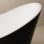 Bevel - Matte White Bathtub
