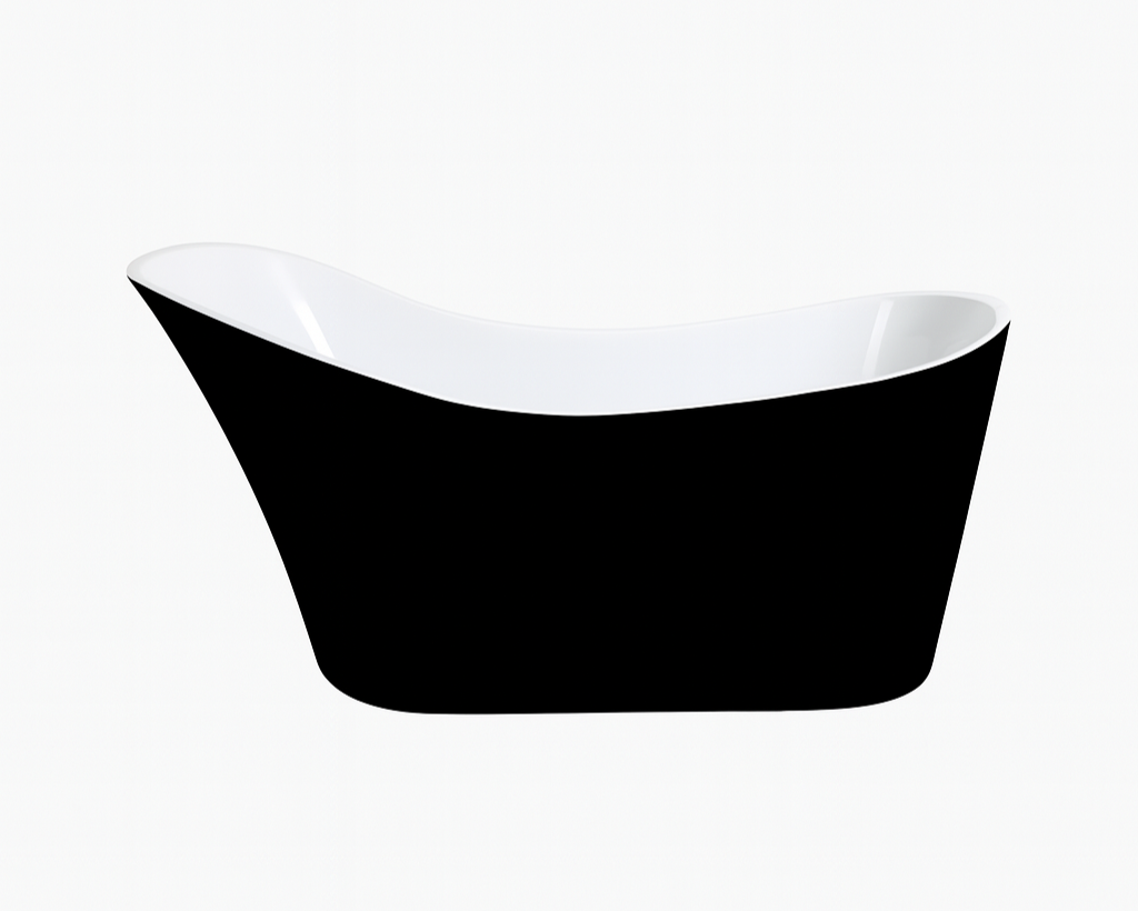 Bevel - Matte White Bathtub