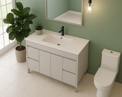 NC Series Wall Hung Vanity with Ceramic Top
