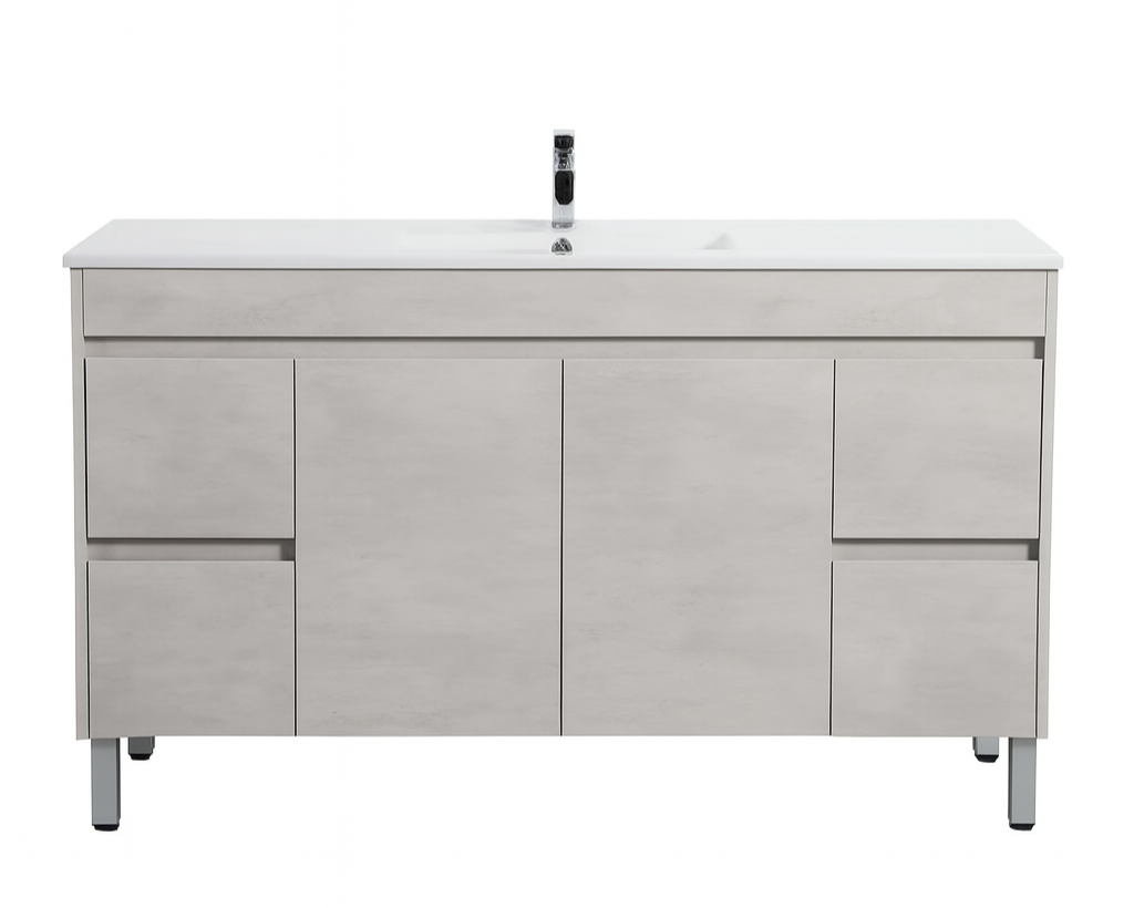 NC Series Wall Hung Vanity with Ceramic Top
