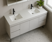 NC Series Wall Hung Vanity with Ceramic Top