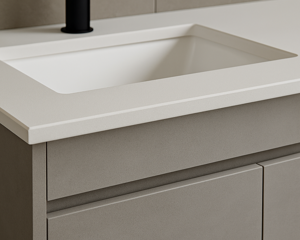 NC Series Wall Hung Vanity with Ceramic Top