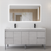 NC Series Wall Hung Vanity with Ceramic Top
