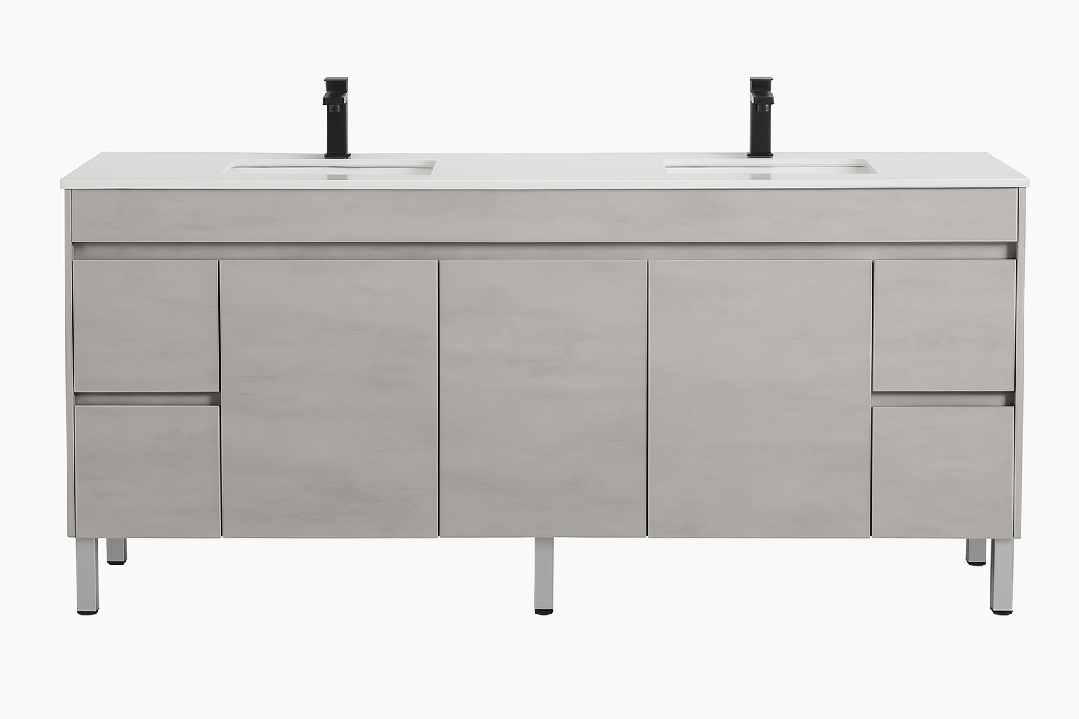 NC Series Wall Hung Vanity with Ceramic Top