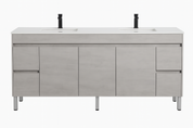 NC Series Wall Hung Vanity with Ceramic Top