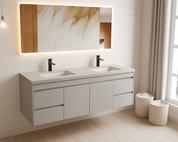 NC Series Wall Hung Vanity with Ceramic Top