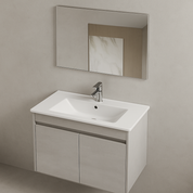 NC Series Wall Hung Vanity with Ceramic Top