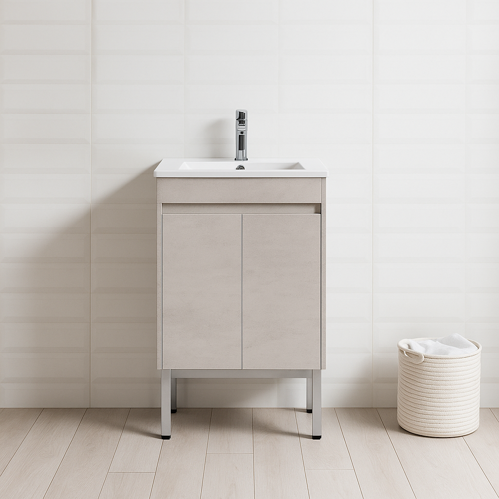 NC Series Wall Hung Vanity with Ceramic Top